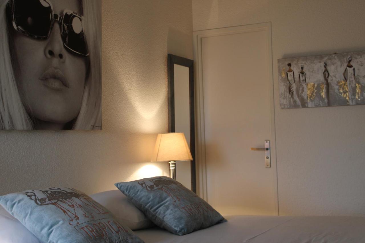 Brigitte Studio Centre Saint Tropez Parking Piscine Wifi Vue Mer Bagian luar foto