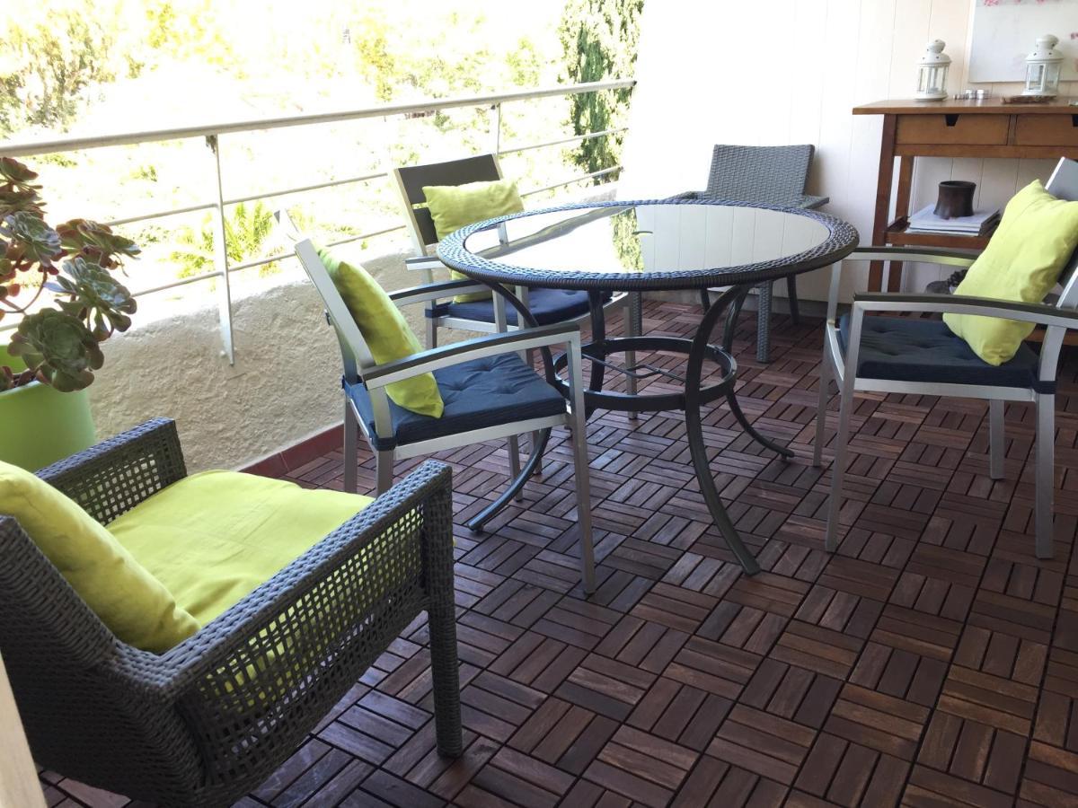 Brigitte Studio Centre Saint Tropez Parking Piscine Wifi Vue Mer Bagian luar foto